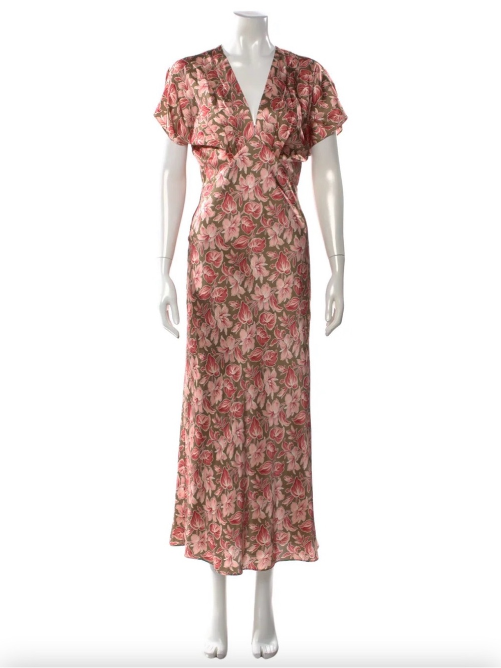 Veronica Beard Long Silk Floral Dress - Gorgeous and Flowy